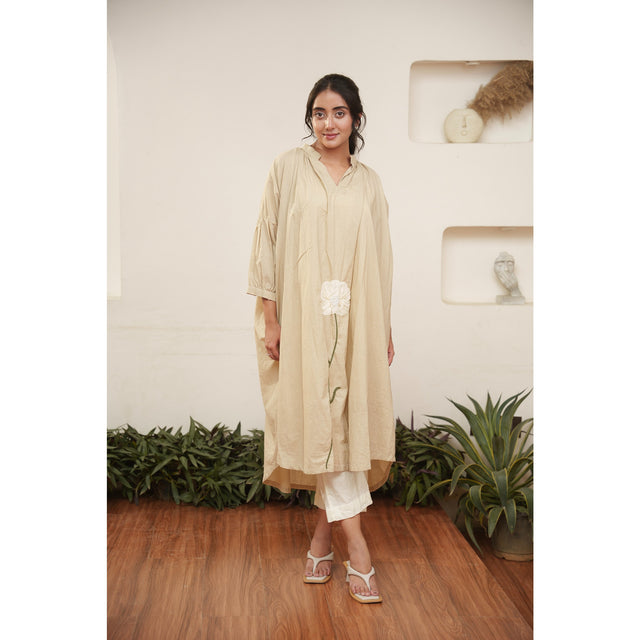 Capsule 15 - Ivory Cotton Top and Pant Set