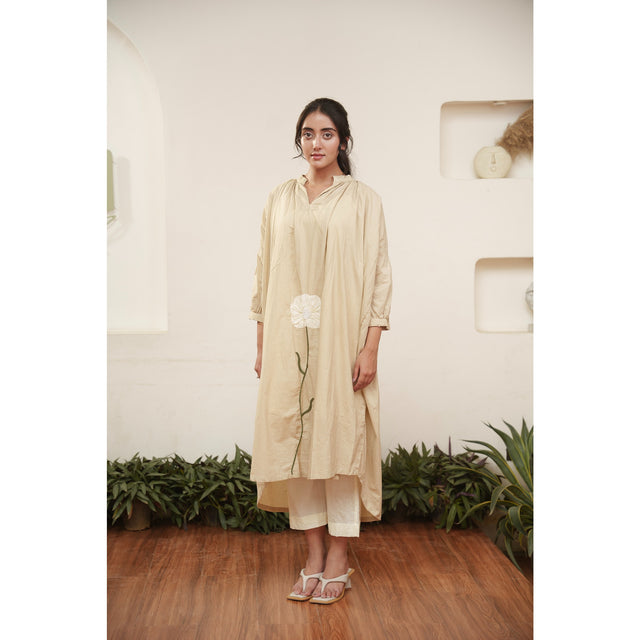 Capsule 15 - Ivory Cotton Top and Pant Set