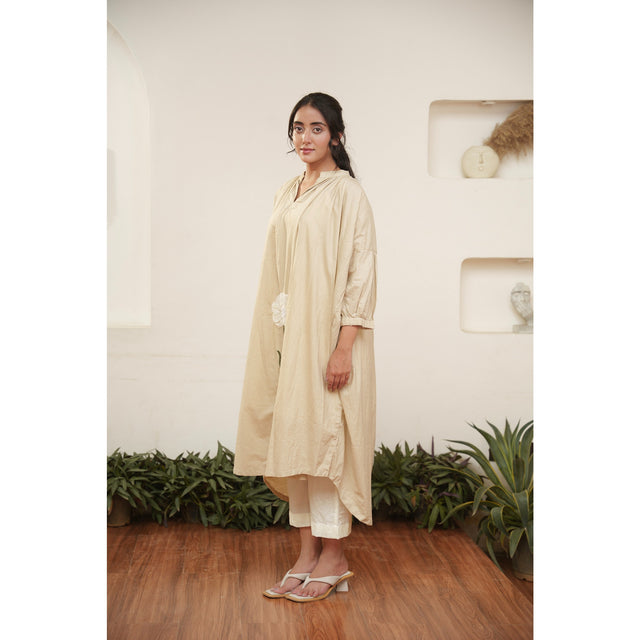 Capsule 15 - Ivory Cotton Top and Pant Set