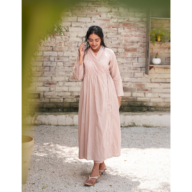 Capsule 10 - Pink Cotton Dress and Pant Set