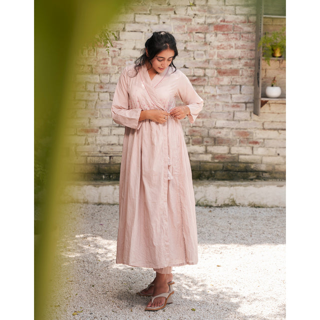 Capsule 10 - Pink Cotton Dress and Pant Set