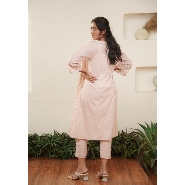 Capsule 9 - Pink Cotton Top and Pant Set