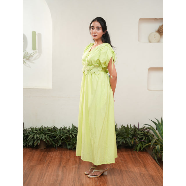 Capsule 4 - Green Cotton Dress