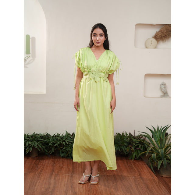 Capsule 4 - Green Cotton Dress