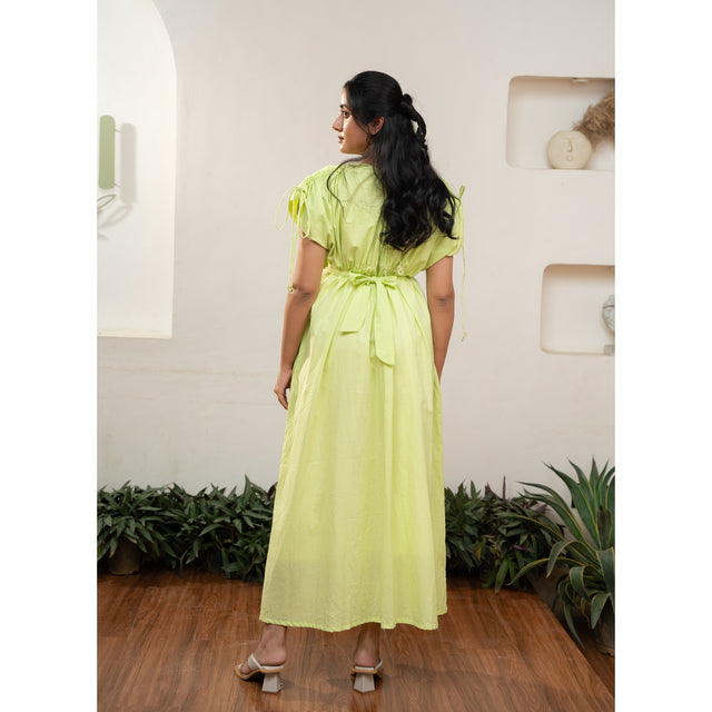 Capsule 4 - Green Cotton Dress