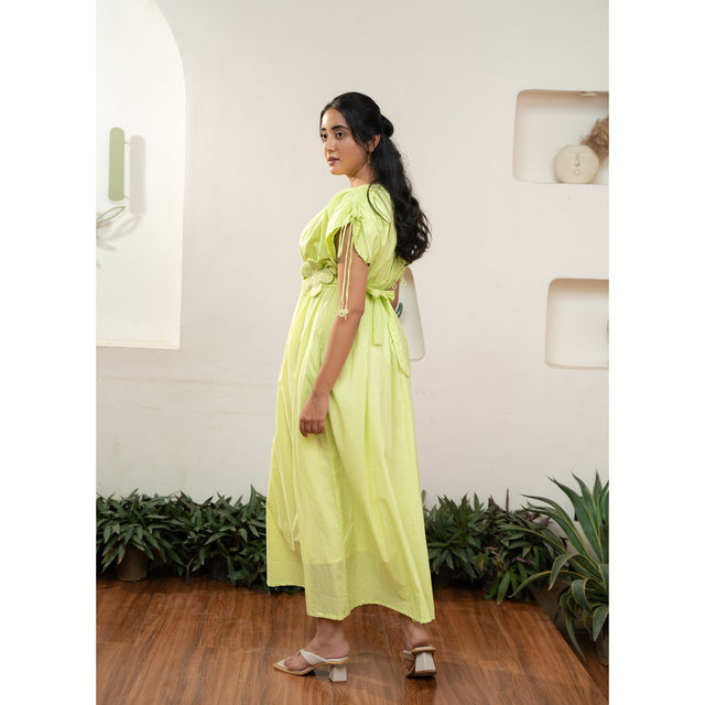 Capsule 4 - Green Cotton Dress