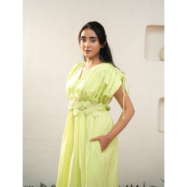 Capsule 4 - Green Cotton Dress