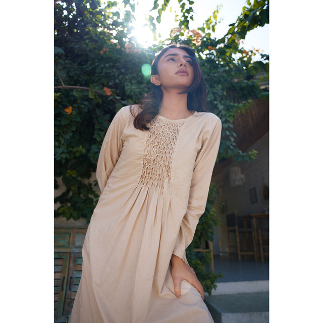 Capsule 2 - Ivory Cotton Dress